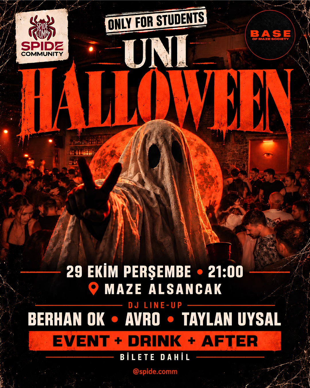 UNI HALLOWEEN PARTY - Only Students